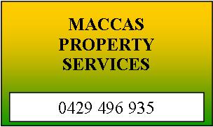 Maccas Property Services